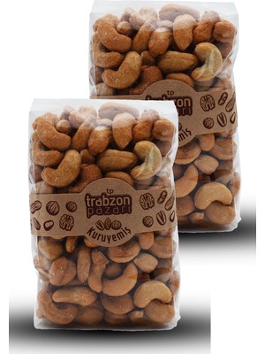 Trabzon Pazarı Kavrulmuş Tuzlu Kaju 2x260 Gr
