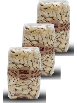 Trabzon Pazarı Kavrulmuş Tuzlu Kabak Çekirdeği 3x200 Gr