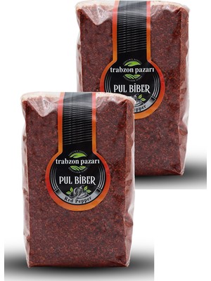 Trabzon Pazarı Acısız Pul Biber 2x200 Gr