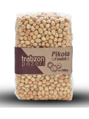 Trabzon Pazarı Çifte Kavrulmuş Pikola Fındık Içi 500 Gr