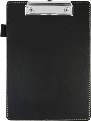 Sekreterlik,a5 Küçük Boy,kapaksız,a5 Clipboard Vegan Suni DERI,17,5X24,5 Cm.,siyah