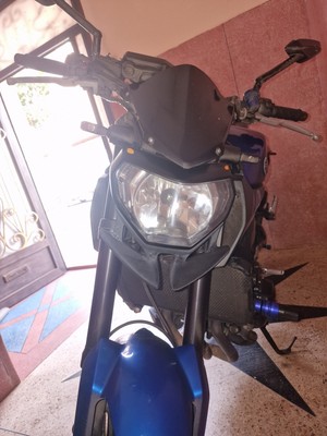 Yamaha Mt-09 Uyumlu Kanat Ön Gaga Boyasız Ham MT09 Ön Gaga