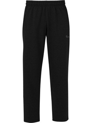 Remsa Spor Erkek Eşofman Altı 3 Cepli Fermuarlı REA-0705 Siyah