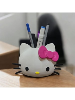 Efser Atölye Hello Kitty Sevimli Masa Üstü  Kalemlik