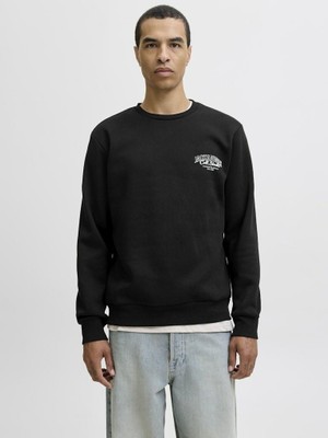Jack Jones Makota Bisiklet Yala Regular Fit Erkek Sweat 12278601