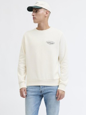 Jack Jones Makota Bisiklet Yala Regular Fit Erkek Sweat 12278601