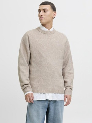 Jack Jones Soho Ollıe Relax Fit Erkek Kazak 12278924