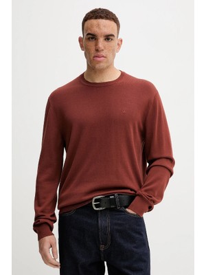 Ck LV040BM356 Ls Supıma Qz Sweater 12GG Erkek Sweaters
