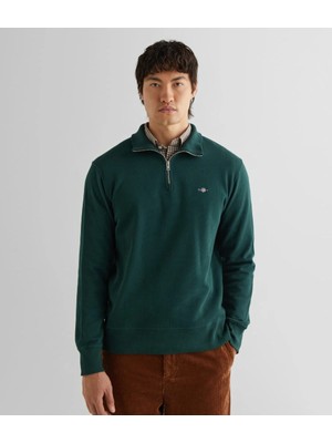 Gant Erkek Yarım Fermuar Sweatshirt