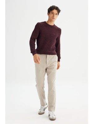 Pamuklu Regular Fit Normal Kesim Cepli Chino Pantolon