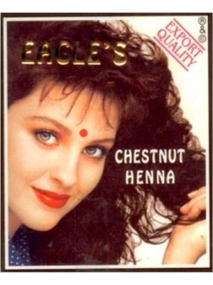 Eagle's Orijinal Hint Kınası Saç Boyası Kestane Rengi - Chestnut Henna