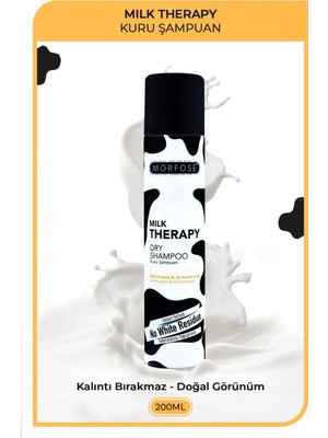 Kuru Şampuan Milk Therapy 200 ml - Besleyici - Mrfs