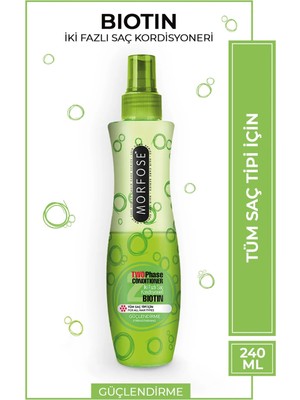 Biotin Çift Fazlı Saç Kondisyoner Fön Suyu 240 ml - Mrfs