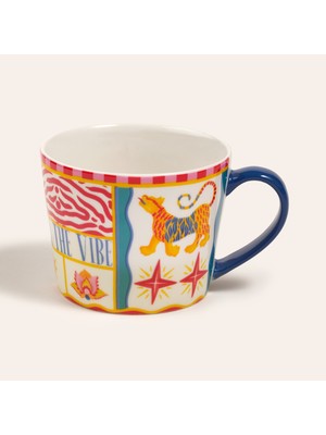 Luohu Porselen Kupa 360 ml Renkli