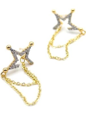 Yıldız Küpe - Altın