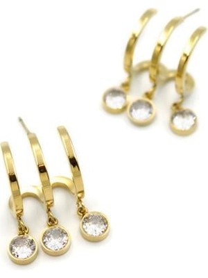 Halka Küpe - Altın