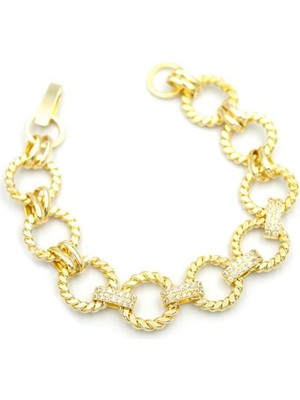 Halka Bileklik - Altın