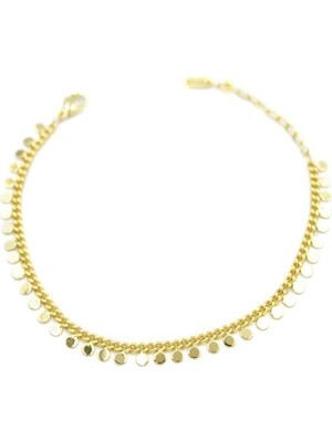 Pullu Bileklik - Altın