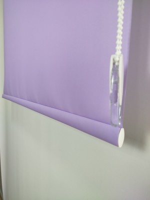 Mor Lila Güneşlik Stor Perde - Ev Ofis Perdesi