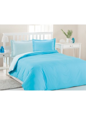 Özdilek Colormix Tek Kişilik Nevresim Takımı Mint-Indigo