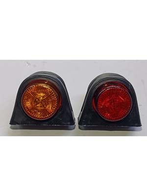 Ledli Maksi Takoz Lamba Lüks Tip Sarı/kırmızı