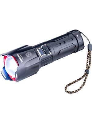 Wıson WS-915 Şarjlı El Feneri 55 W 5000 Lümen