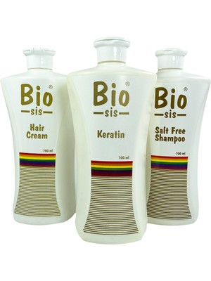 Brezilya Fönü 3'lü Kutulu Set Keratin + Saç Kremi + Tuzsuz Şampuan Düz ve Işıltılı Saçlar Botox