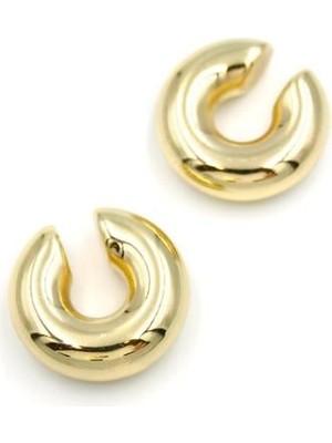 Halka Kıkırdak Küpe - Altın