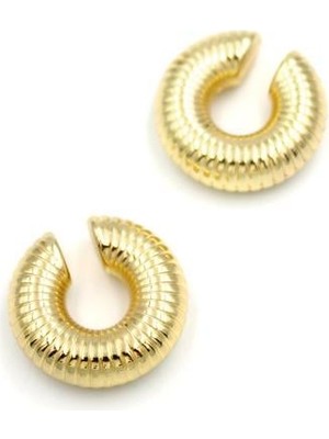 Halka Kıkırdak Küpe - Altın