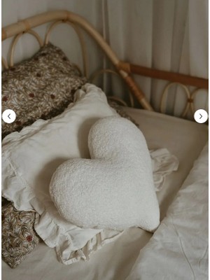 Teddy Kalp Yastık Beyaz