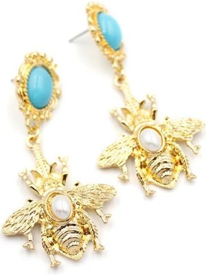 Arı Küpe - Turkuaz