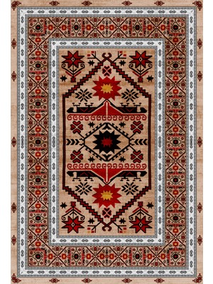 Pamuk Taban Dijital Baskı Kaymaz Tüy Dökmeyen Makinada Yıkanabilir Salon Halısı Mutfak Halısı