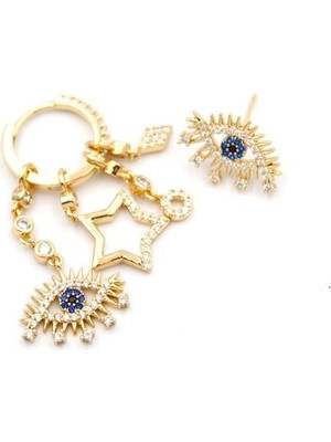 Göz Shakira Küpe - Altın