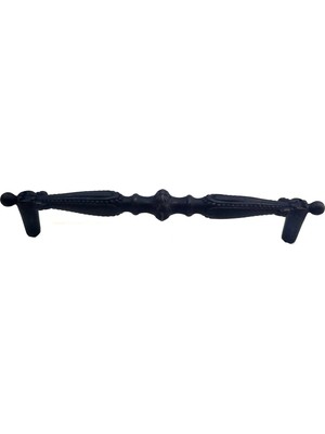 Antika Tarz Dekoratif Pirinç Yeni Sütun Mobilya Kulbu - 160MM, Oksit