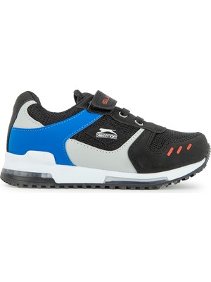Slazenger Edmond Ktn Erkek Çocuk Cırt Cırtlı Lacivert Kamuflaj Sneaker