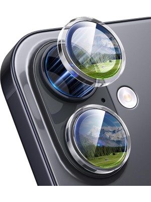 Iphone 17 Uyumlu Safir Lens Koruyucu Su Geçirmez Iz Bırakmaz Kamera Koruyucu