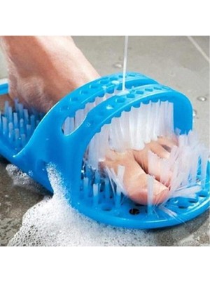 Vantuzlu Banyo Ayak Topuk Yıkama Terliği, Masaj ve Temizlik Için Ideal