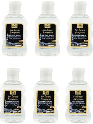 Kokusuz Sıvı Şampuan Kokusuz Ihram Şampuanı Kokusuz Şampuan Hac ve Umre Için Kokusuz Şampuan 6 Adet