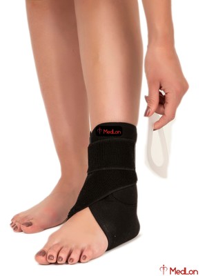 Ligament Destekli Ayak Bilekliği Termoplastik Destekli Elastik Destekli Bedensiz Ayarlanabilir