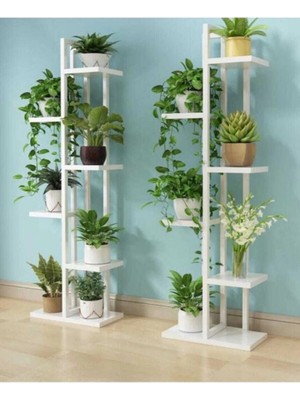 6 Bölmeli Çiçeklik,saksılık,salon Dekor,balkon Dekor,dekoratif