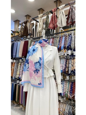 Çiçek Bahçesi Şal Bebe Mavi