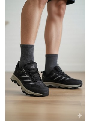 Mayback Unisex Spor Ayakkabı 36-40 Siyah Füme