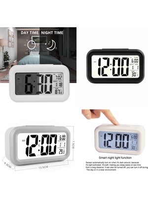 Dijital Alarmlı Masa Saati