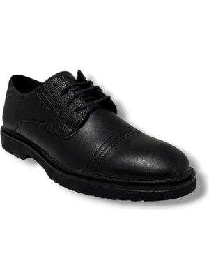 Conteyner 455-26 Baskı Deri Casual Erkek Ayakkabı