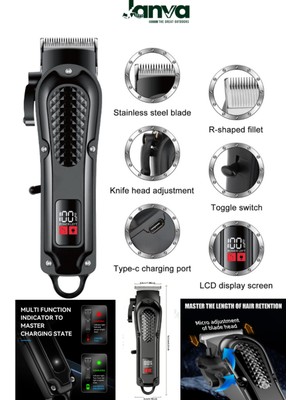 Siyah Çok Fonksiyonlu Tıraş ve Bakım Seti, Çeyiz ve Damatlar Için