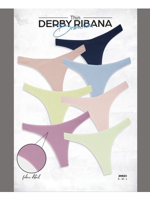 Kozabiat Dominant Kaşkorse 10'lu Pamuklu Ekonomik Brazilian Tanga (S-M-L)