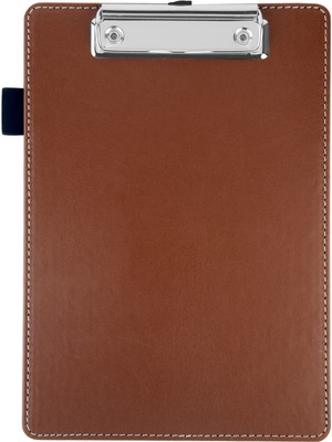Sekreterlik,a5 Küçük Boy,kapaksız,a5 Clipboard Vegan Suni DERI,17,5X24,5 Cm.,taba