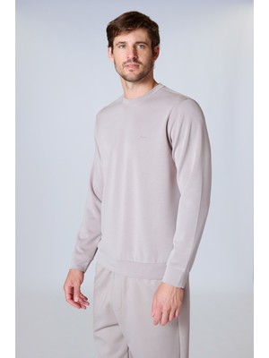 Esw 2950 Bisiklet Yaka Soft Touch (Yumuşak His) Dokuma Kumaş Erkek Sweat