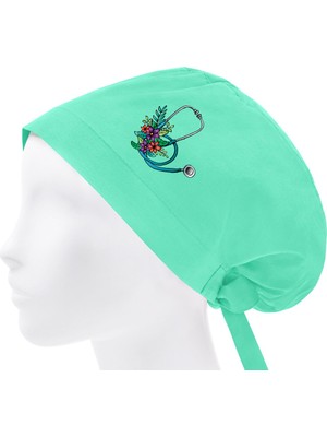 Steteskop Temalı Bone Doktor Hemşire Aşçı Şef Bonesi Diş Hekimi Cerrahi Bone