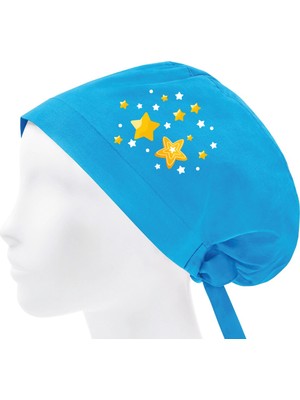 Stars Temalı Bone Doktor Hemşire Aşçı Şef Bonesi Diş Hekimi Cerrahi Bone